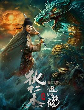 《秋日天空》剧照：三个人站在旧教学楼天台边缘，天空占画面上方三分之二